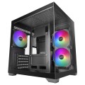 TACENS MARS MC-VIEW3 3xARGB USB-C mATX- obudowa/cases - 3064686