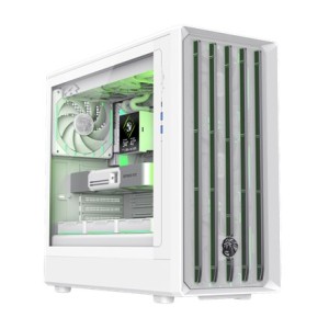 GameMax CLAW 460 WH Midi Tower Biały