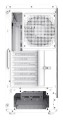 GameMax CLAW 460 WH Midi Tower Biały - 3064741