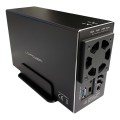 LC-Power LC-35U3-RAID-2 obudowa do dysków twardych Obudowa HDD Czarny 3.5" - 3004476
