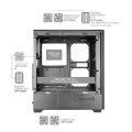 TACENS MARS MC-QUANTUM 3xFDB120+1xARGB120 USB-C ATX-obudowa/cases - 3064826