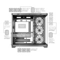 TACENS MARS MC-V5 4xARGB USB-C ATX-obudowa/cases - 3064838