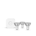 Philips Hue White and color ambiance Podstawowy zestaw startowy: 3 inteligentne żarówki z trzonkami GU10 (345 lm) - 3065043