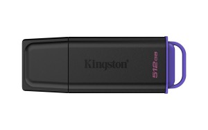 KINGSTON 512GB Portable USB 3.2 Gen 1 DataTraveler Exodia Black/Purple
