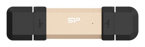 Silicon Power DS72 pamięć USB 250 GB USB Type-A / USB Type-C 3.2 Gen 2 (3.1 Gen 2) Złoto - 3065075