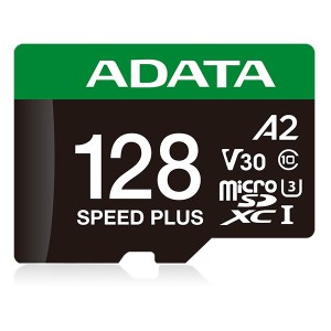 ADATA Speed Plus MicroSDXC 128 GB Class 3 UHS-I/U3 A2 V30
