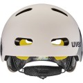Kask rowerowy dziecięcy UVEX Kid 4 Style MIPS, dirt warm grey - 3049280