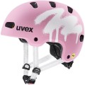 Kask rowerowy dziecięcy UVEX Kid 4 Style MIPS, sprawy strawberry matt - 3049282
