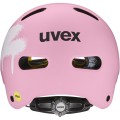Kask rowerowy dziecięcy UVEX Kid 4 Style MIPS, sprawy strawberry matt - 3049284