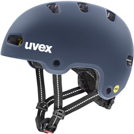Kask rowerowy dziecięcy UVEX Kid 4 Style MIPS, dusk blue matt - 3049287
