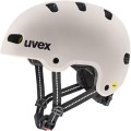 Kask rowerowy dziecięcy UVEX Kid 4 Style MIPS, warm grey matt - 3049292