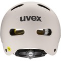 Kask rowerowy dziecięcy UVEX Kid 4 Style MIPS, warm grey matt - 3049294