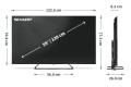 Ostry Telewizor Smart TV 55HP6265E 55 Google TV UHD Czarny - 3067785