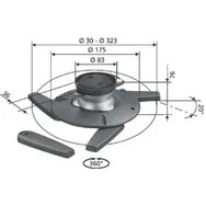 Vogels EPC6545 Uniwersalny uchwyt sufitowy do projektora Max 22LB