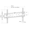 Uchwyt ścienny uchylny do telewizora 37–70" Schwaiger TILT 3 (LWHT7050 513) - 3051077