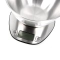 ELDOM WAGA KUCHENNA ELEKTRONICZNA WK320S RENA DOKŁADNOSĆ 1 G WAŻY DO 5 KG WYŚWIETLACZ LED STALOWA Z MISKĄ - 3044741