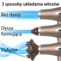 Suszarka do włosów PC-HTD 3113 PROFICARE brąz - 3016838