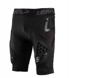 Spodenki z ochraniaczem LEATT Impact Shorts 3DF 3.0 rozmiar L, czarne
