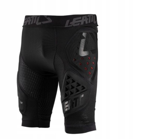 Spodenki z ochraniaczem LEATT Impact Shorts 3DF 3.0 rozmiar L, czarne - 3002937