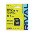 GOODRAM microSDXC 64GB V30 A2 UHS I U3 RIVAL + adapter - 3055234
