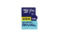 GOODRAM microSDXC 256GB V30 UHS I U3 RIVAL + adapter - 3055258