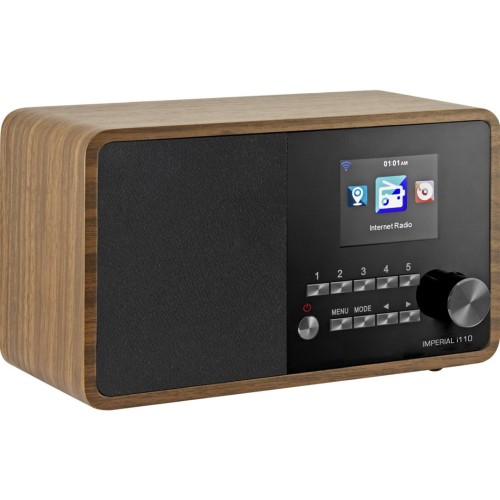 Radio Imperial i110 Wi-Fi z funkcją odtwarzacza multimedialnego drewno - 2982157