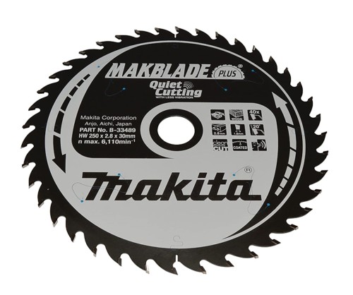 MAKITA PIŁA TARCZOWA  250x30x40z MAKBLADE PLUS DREWNO - 3023146