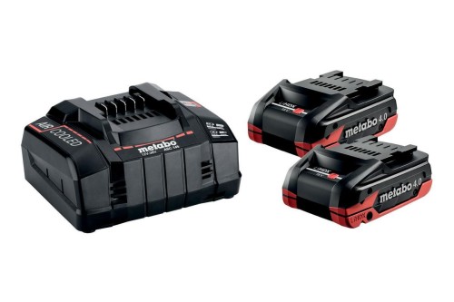 METABO AKUMULATOR 18V  4,0Ah LIHD XTREME 2szt. + ŁADOWARKA ASC 290 - 3043008