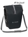 Sakwa rowerowa Vaude Aqua Back - black - 2983040