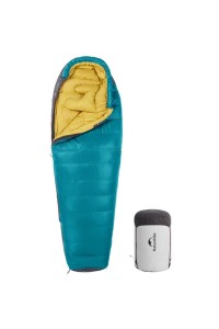 śpiwór snowbird duck down 550 l cnk2550ws014-midnight blue NATUREHIKE