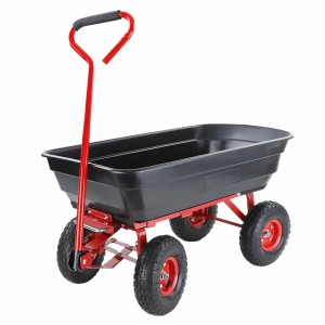 AWTOOLS WÓZEK OGRODOWY / WYWROTKA 4 KOŁOWA  75L