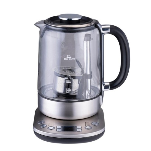 Czajnik z zaparzaczem do herbaty ALPINA 1,7l 2200w Srebrny - 3007449