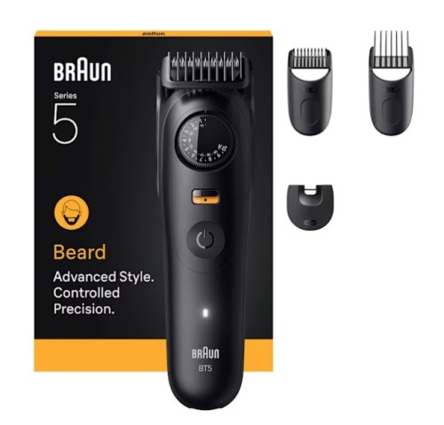 Braun BeardTrimmer 9 BT5520 trymer do brody Bateria 40 2 cm Mokry & Suchy Czarny - 3051712