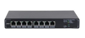 Dahua Technology SMG1008 przełącznik sieciowy Nie zarządzany 2.5G Ethernet (100/1000/2500) Czarny