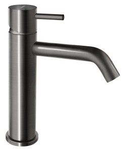 WASHBASIN MIXER LOW GUN METAL