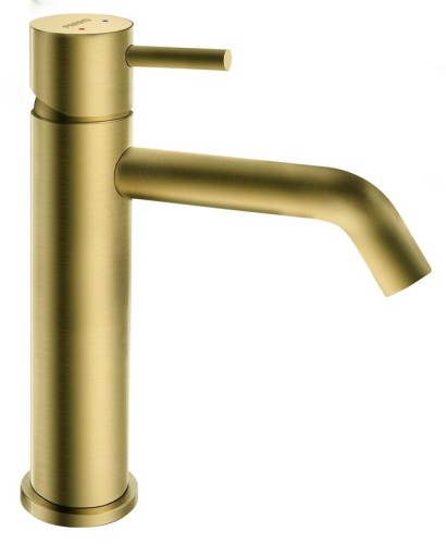WASHBASIN MIXER LOW BRUSHED GOLD - 3068612