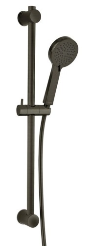 SHOWER SET RILLO 3 JET GUN METAL N365GM - 3068613