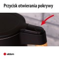 ELDOM CZAJNIK BEZPRZEWODOWY Z REGULACJĄ TEM. C550 CZARNY 5 ZAPISANYCH PROGRAMÓW: 40, 70, 80, 90, 100°C (TWORZYWO + STAL SZLAC - 3068746