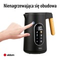 ELDOM CZAJNIK BEZPRZEWODOWY Z REGULACJĄ TEM. C550 CZARNY 5 ZAPISANYCH PROGRAMÓW: 40, 70, 80, 90, 100°C (TWORZYWO + STAL SZLAC - 3068743