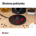 ELDOM CZAJNIK BEZPRZEWODOWY Z REGULACJĄ TEM. C550 CZARNY 5 ZAPISANYCH PROGRAMÓW: 40, 70, 80, 90, 100°C (TWORZYWO + STAL SZLAC - 3068745