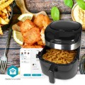 Nedis KAAF180BKW frytkownica Pojedyńczy 7,2 l Autonomiczny 1800 W Frytkownica na gorące powietrze Czarny - 3069099