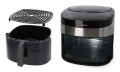 Nedis KAAF180BKW frytkownica Pojedyńczy 7,2 l Autonomiczny 1800 W Frytkownica na gorące powietrze Czarny - 3069109