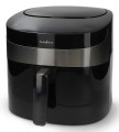 Nedis KAAF180BKW frytkownica Pojedyńczy 7,2 l Autonomiczny 1800 W Frytkownica na gorące powietrze Czarny - 3069104