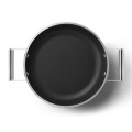 Smeg DPF2812BLM garnek wielofunkcyjny Czarny Aluminium, Stal nierdzewna 4,3 l 28 cm - 3069300