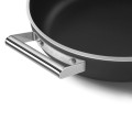 Smeg DPF2812BLM garnek wielofunkcyjny Czarny Aluminium, Stal nierdzewna 4,3 l 28 cm - 3069305
