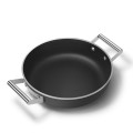 Smeg DPF2812BLM garnek wielofunkcyjny Czarny Aluminium, Stal nierdzewna 4,3 l 28 cm - 3069299