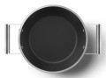 Smeg CSF2412BLM garnek wielofunkcyjny Czarny Aluminium, Stal nierdzewna 5,4 l 24 cm - 3069316