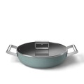 Smeg DPF2812EGM garnek wielofunkcyjny Zielony Aluminium, Stal nierdzewna 4,3 l 28 cm - 3069324