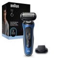 Braun Series 6 62-B1200S Golarka foliowa Przycinarka Niebieski - 3069379