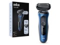 Braun Series 6 61-B1000s Golarka foliowa Czarny, Niebieski - 3069387